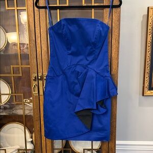 French Connection Vibrant Blue Mini Dress